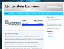 Tablet Screenshot of lichtensteinengineers.com